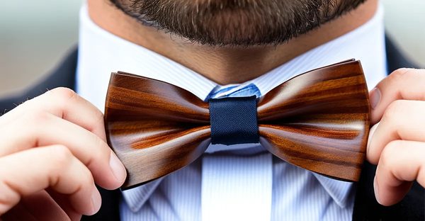 Nœud papillon en bois : un style unique pour chaque événement