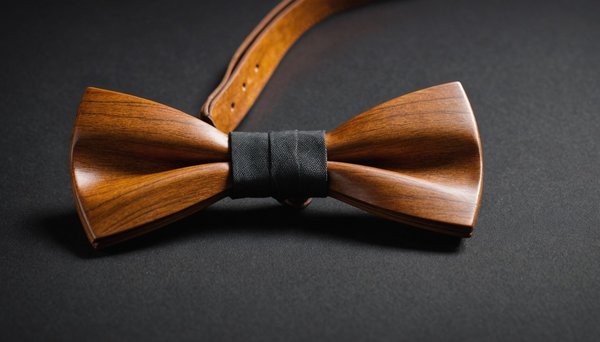 Les nœuds papillon en bois : le choix parfait pour tous vos événements